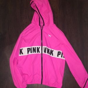 PINK VS windbreaker